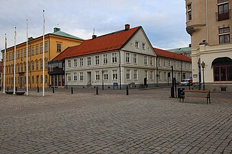 Nelsonska huset vid Stortorget.