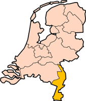 Letak Limburg di Belanda