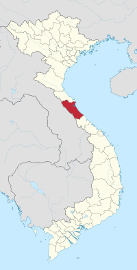 Quảng Bình'in Vietnam'daki konumu