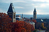 McGraw Hall and the clock tower