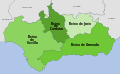 Os catro reinos de Andalucía.