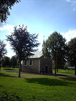 Zicht op de Sint-Evermaruskapel