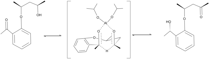 Intramolecular Meerwein–Ponndorf–Verley reduction