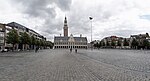 Universitätsgebäude von Löwen/Leuven, das Erbe von sechs Jahrhunderten im historischen Zentrum