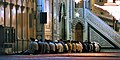 Muslim prayer in Damascus