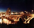 Saskatoon Skyline Night