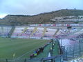 Veduta parziale dello stadio.