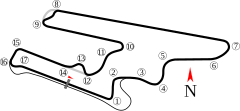 Tracciato di Circuito San Juan Villicum