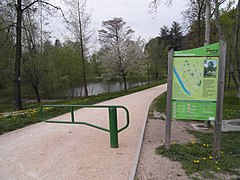 Entrée du parc de Rochepleine