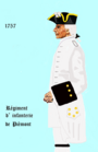 régiment de Piémont de 1757 à 1762