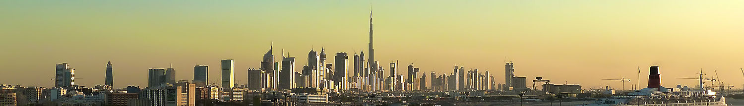 Skyline van Dubai