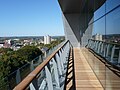 Founders' Room Balcony overlooking the City of Troy