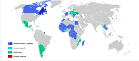 Carte de l'organisation