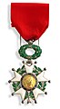 Médaille de chevalier de la Légion d'Honneur.