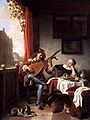 คนเล่นลูท (The Lute Player) ค.ศ. 1661 แฮ็นดริก มาร์เตินส์โซน ซอร์ค