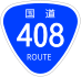 National Route 408 shield