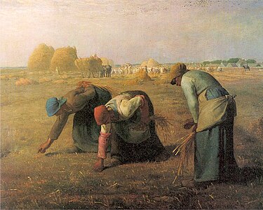 Jean-François Millet, The Gleaners, 1857