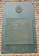 Plaquette in Den Haag