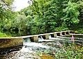 Ponte que une as parroquias de Lardeiros no Pino con Aiazo en Frades