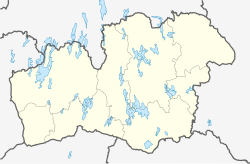 Tävelsås, Vederslöv och Kalvsviks församling Vederslövs församling (2015-2023) Vederslöv-Dänningelanda församling (2002-2014) Vederslövs församling (-2001)s läge i Kronobergs län.