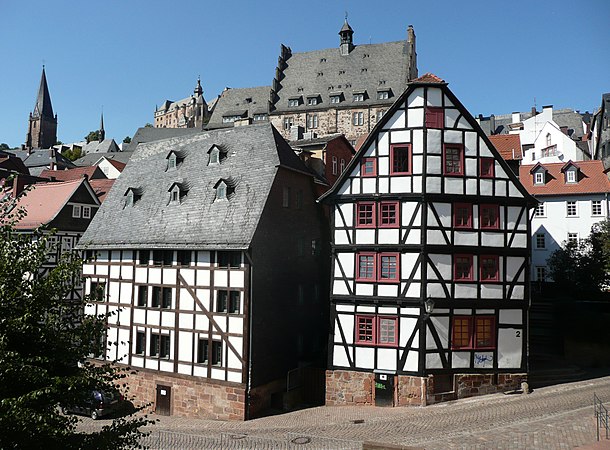 Fachwerkhäuser in Marburg's Oberstadt, 39. Platz bei WLM 2013