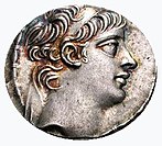 Antiochus X on a tetradrachm