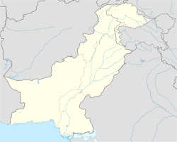 Mingora (Mingawara) trên bản đồ Pakistan