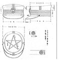 明治33年当時の日本陸軍将校の第一種帽