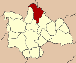 Amphoe location in کالاسن صوبہ