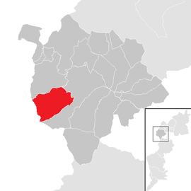 Poloha obce Forchtenstein v okrese Mattersburg (klikacia mapa)