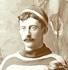 Photograph of James Duffy cropped from the Michigan football team's 1889 team photograph