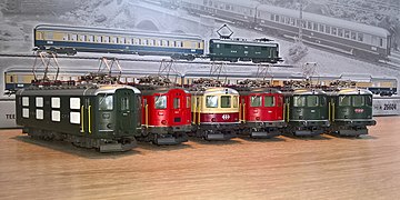 6 Re 4/4I produites par Märklin