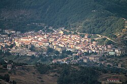 Skyline of Terranova di Pollino