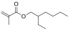 Image illustrative de l’article Méthacrylate de 2-éthylhexyle