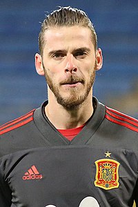 David de Gea met Spanje (2017)