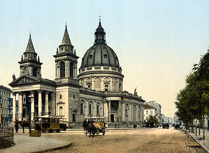 St. Alexander's Church, by Detroit Publishing Company (edited by Durova)