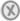 Gray X symbol