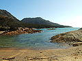 Honeymoon Körfezi, Freycinet Millî Parkı, Tazmanya'nın doğu kıyısı