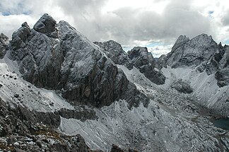 Große Sandspitze von Norden