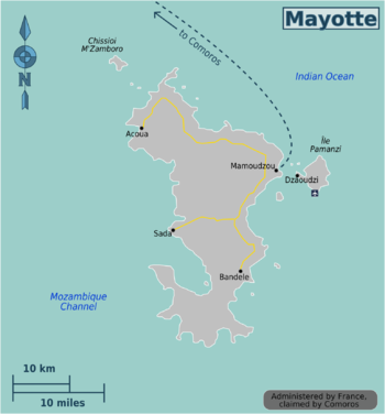 Mappa divisa per regioni