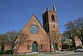 St. Paul's Episcopal Church,dóite tar éis Chath Selma agus atógadh sa bhliain 1871