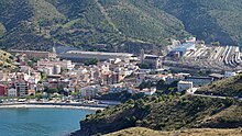 Portbou mit Bahnhofsanlagen