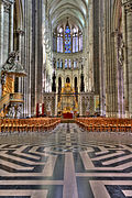 Het interieur van de kathedraal