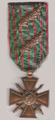 Croix de guerre 1914–1918 mit zwei Palmenzweigen