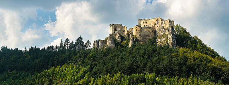 Lietava Castle, by Vladimír Ruček