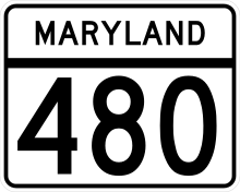 MD Route 480.svg