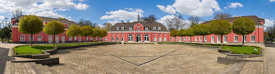 Innenhof des Schlosses Oberhausen