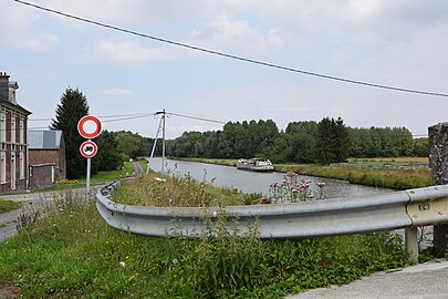 Le canal latéral en 2017.