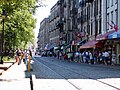 Savannah'n River Street on suosittu turistikohde eteläisessä Georgiassa.