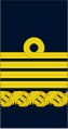 Capitán general de la Armada ("captain general of the Navy") Sleeve